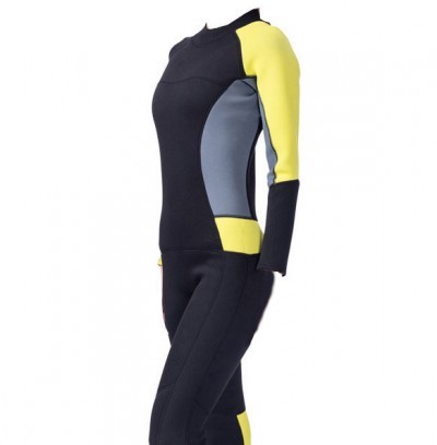 ADS015 custom antibacterial wetsuit style design women's wetsuit style 3MM making conjoined wetsuit style wetsuit manufacturer women's wetsuit women's diving pants front view